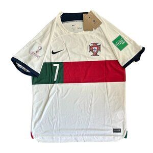 2022/2023 Ronaldo XL Nike World Cup Soccer Jersey PORTUGAL Away Jersey #7
